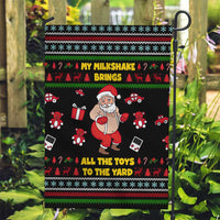 My Milkshake Bring Christmas Design Garden Flag Xmas Holiday Patterns - Wonder Print Shop