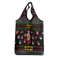 My Milkshake Bring Christmas Design Grocery Bag Xmas Holiday Patterns - Wonder Print Shop