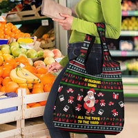 My Milkshake Bring Christmas Design Grocery Bag Xmas Holiday Patterns - Wonder Print Shop