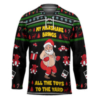 My Milkshake Bring Christmas Design Hockey Jersey Xmas Holiday Patterns - Wonder Print Shop
