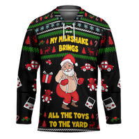 My Milkshake Bring Christmas Design Hockey Jersey Xmas Holiday Patterns - Wonder Print Shop