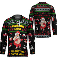 My Milkshake Bring Christmas Design Hockey Jersey Xmas Holiday Patterns - Wonder Print Shop