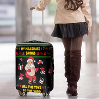 My Milkshake Bring Christmas Design Luggage Cover Xmas Holiday Patterns - Wonder Print Shop