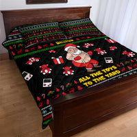 My Milkshake Bring Christmas Design Quilt Bed Set Xmas Holiday Patterns - Wonder Print Shop