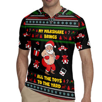 My Milkshake Bring Christmas Design Rugby Jersey Xmas Holiday Patterns - Wonder Print Shop
