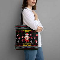 My Milkshake Bring Christmas Design Tote Bag Xmas Holiday Patterns - Wonder Print Shop