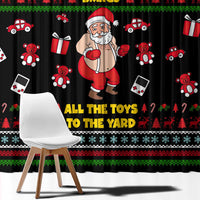 My Milkshake Bring Christmas Design Window Curtain Xmas Holiday Patterns - Wonder Print Shop