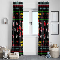 My Milkshake Bring Christmas Design Window Curtain Xmas Holiday Patterns - Wonder Print Shop