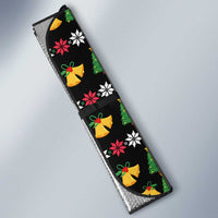 My Two Front Teeth Christmas Design Auto Sun Shade Xmas Holiday Patterns - Wonder Print Shop