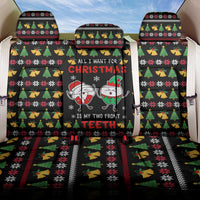 My Two Front Teeth Christmas Design Back Car Seat Cover Xmas Holiday Patterns - Wonder Print Shop