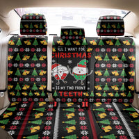 My Two Front Teeth Christmas Design Back Car Seat Cover Xmas Holiday Patterns - Wonder Print Shop