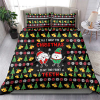 My Two Front Teeth Christmas Design Bedding Set Xmas Holiday Patterns - Wonder Print Shop