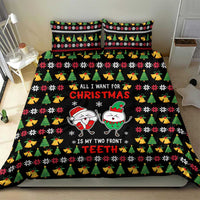 My Two Front Teeth Christmas Design Bedding Set Xmas Holiday Patterns - Wonder Print Shop