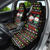 My Two Front Teeth Christmas Design Car Seat Cover Xmas Holiday Patterns - Wonder Print Shop