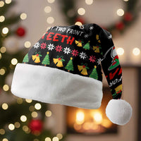 My Two Front Teeth Christmas Design Christmas Santa Hat Xmas Holiday Patterns - Wonder Print Shop