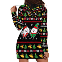 My Two Front Teeth Christmas Design Hoodie Dress Xmas Holiday Patterns - Wonder Print Shop