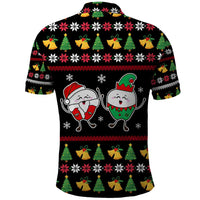 My Two Front Teeth Christmas Design Polo Shirt Xmas Holiday Patterns - Wonder Print Shop
