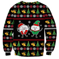 My Two Front Teeth Christmas Design Sweatshirt Xmas Holiday Patterns - Wonder Print Shop