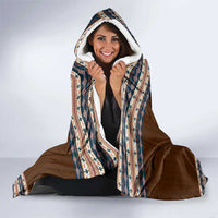 Native Skull Christmas Design Hooded Blanket Xmas Holiday Patterns - Wonder Print Shop