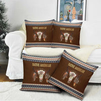 Native Skull Christmas Design Pillow Cover Xmas Holiday Patterns - Wonder Print Shop