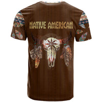 Native Skull Christmas Design T Shirt Xmas Holiday Patterns - Wonder Print Shop