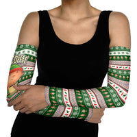No Coffee No Workee Christmas Design Arm Sleeves Xmas Holiday Patterns - Wonder Print Shop