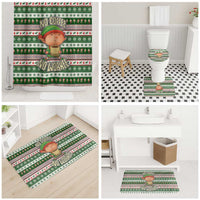 No Coffee No Workee Christmas Design Bathroom Set Xmas Holiday Patterns - Wonder Print Shop