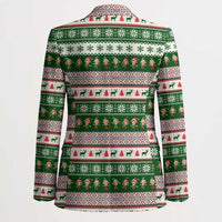 No Coffee No Workee Christmas Design Blazer Xmas Holiday Patterns - Wonder Print Shop
