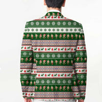No Coffee No Workee Christmas Design Blazer Xmas Holiday Patterns - Wonder Print Shop