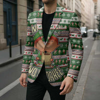 No Coffee No Workee Christmas Design Blazer Xmas Holiday Patterns - Wonder Print Shop