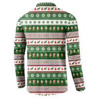 No Coffee No Workee Christmas Design Button Sweatshirt Xmas Holiday Patterns - Wonder Print Shop