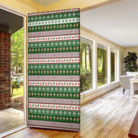 No Coffee No Workee Christmas Design Door Cover Xmas Holiday Patterns - Wonder Print Shop