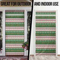 No Coffee No Workee Christmas Design Door Cover Xmas Holiday Patterns - Wonder Print Shop