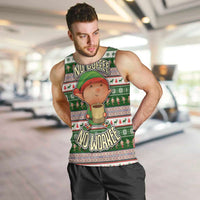 No Coffee No Workee Christmas Design Men Tank Top Xmas Holiday Patterns - Wonder Print Shop