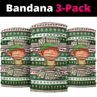 No Coffee No Workee Christmas Design Neck Gaiter Xmas Holiday Patterns - Wonder Print Shop