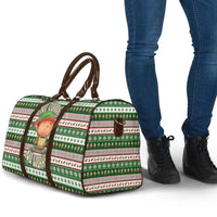 No Coffee No Workee Christmas Design Travel Bag Xmas Holiday Patterns - Wonder Print Shop