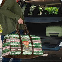No Coffee No Workee Christmas Design Travel Bag Xmas Holiday Patterns - Wonder Print Shop