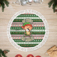 No Coffee No Workee Christmas Design Tree Skirt Xmas Holiday Patterns - Wonder Print Shop