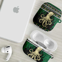 Octopus Cool Christmas Design AirPods Case Xmas Holiday Patterns - Wonder Print Shop