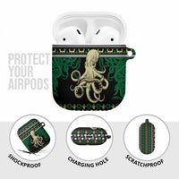 Octopus Cool Christmas Design AirPods Case Xmas Holiday Patterns - Wonder Print Shop