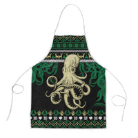 Octopus Cool Christmas Design Apron Xmas Holiday Patterns - Wonder Print Shop