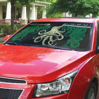 Octopus Cool Christmas Design Auto Sun Shade Xmas Holiday Patterns - Wonder Print Shop