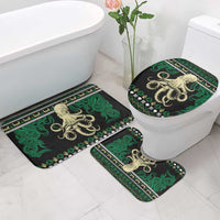 Octopus Cool Christmas Design Bathroom Set Xmas Holiday Patterns - Wonder Print Shop