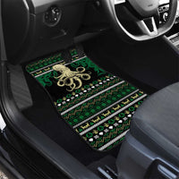 Octopus Cool Christmas Design Car Mats Xmas Holiday Patterns - Wonder Print Shop