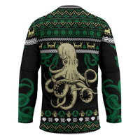 Octopus Cool Christmas Design Hockey Jersey Xmas Holiday Patterns - Wonder Print Shop