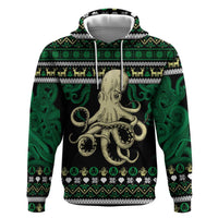 Octopus Cool Christmas Design Hoodie Xmas Holiday Patterns - Wonder Print Shop