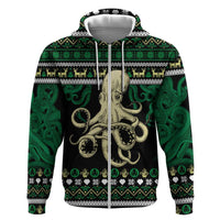 Octopus Cool Christmas Design Hoodie Xmas Holiday Patterns - Wonder Print Shop
