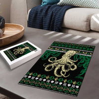 Octopus Cool Christmas Design Puzzle Xmas Holiday Patterns - Wonder Print Shop