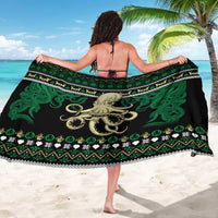 Octopus Cool Christmas Design Sarong Xmas Holiday Patterns - Wonder Print Shop