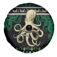 Octopus Cool Christmas Design Spare Tire Cover Xmas Holiday Patterns - Wonder Print Shop